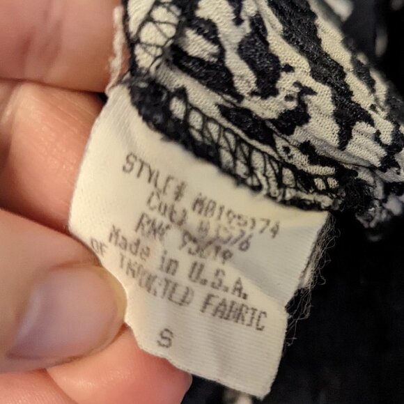 Vintage JPR Naturals Crepe Dress Leaf Floral Sleeveless Long Boho 90's - Picture 4 of 7